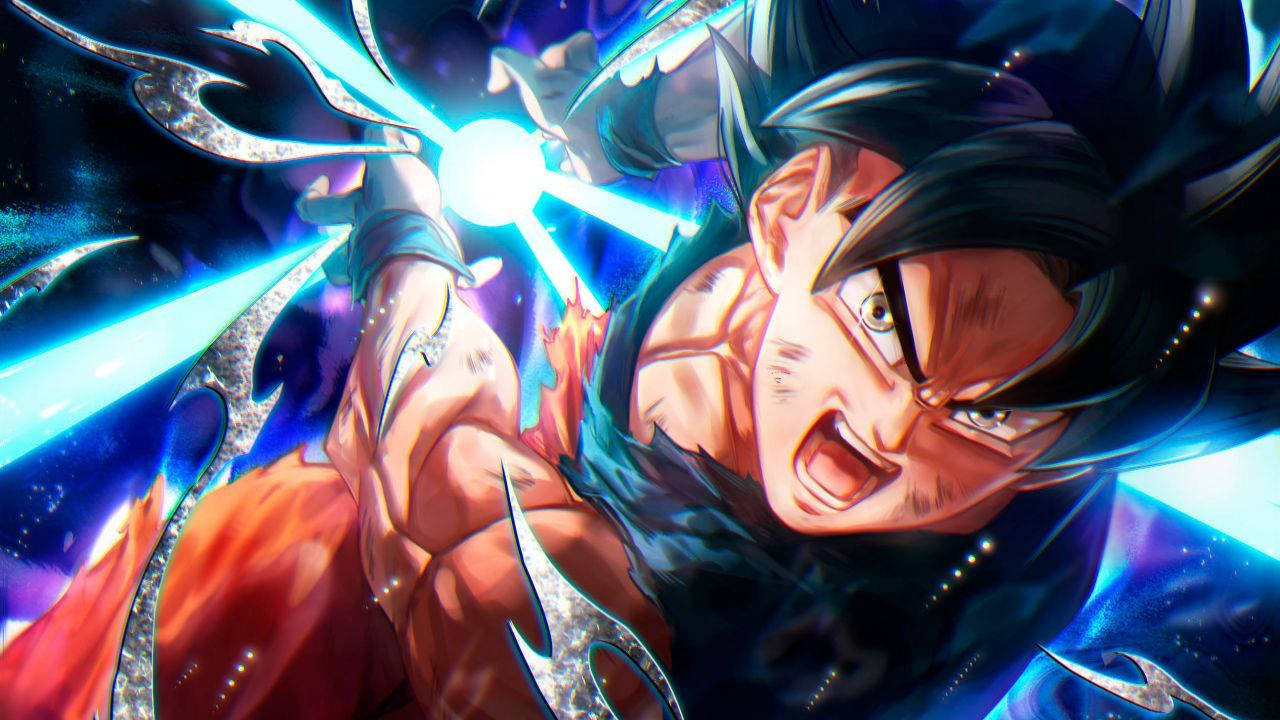 Vegito Unleashes His Power In Dragon Ball Super Wallpaper