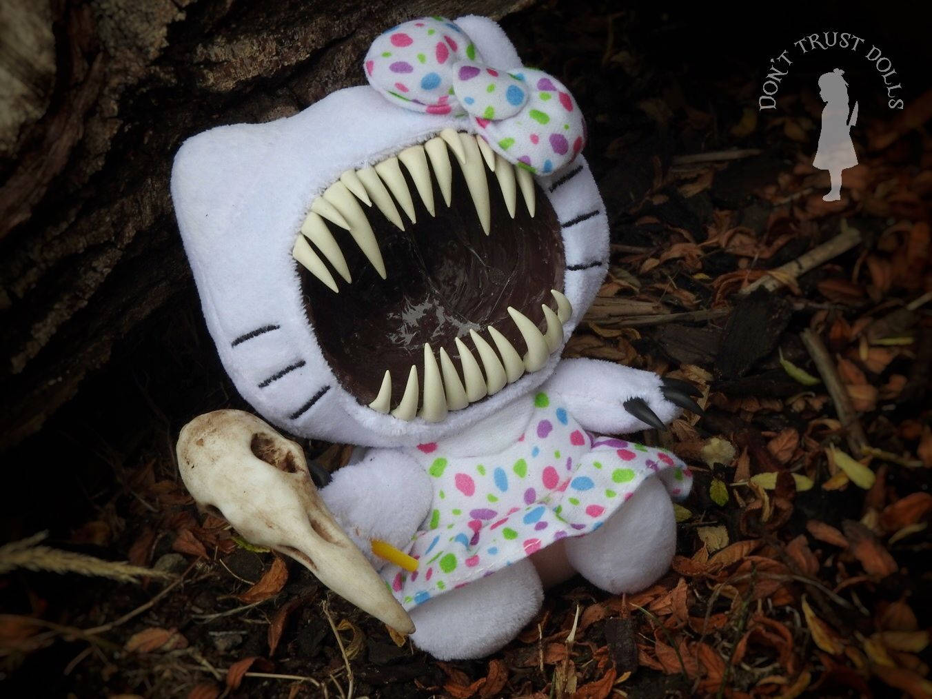 Venom Hello Kitty Halloween Wallpaper