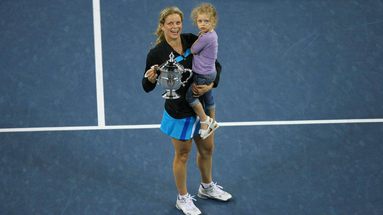 Vera Zvonareva And Daughter Wallpaper