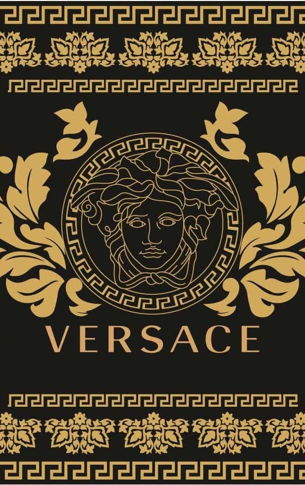 Versace Iphone Vintage Greek Motif Wallpaper