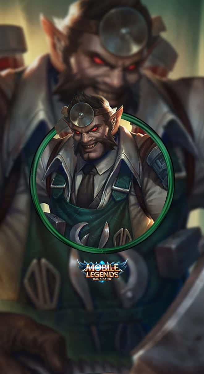 Vertical Mobile Legends Roger Dr Beast Wallpaper