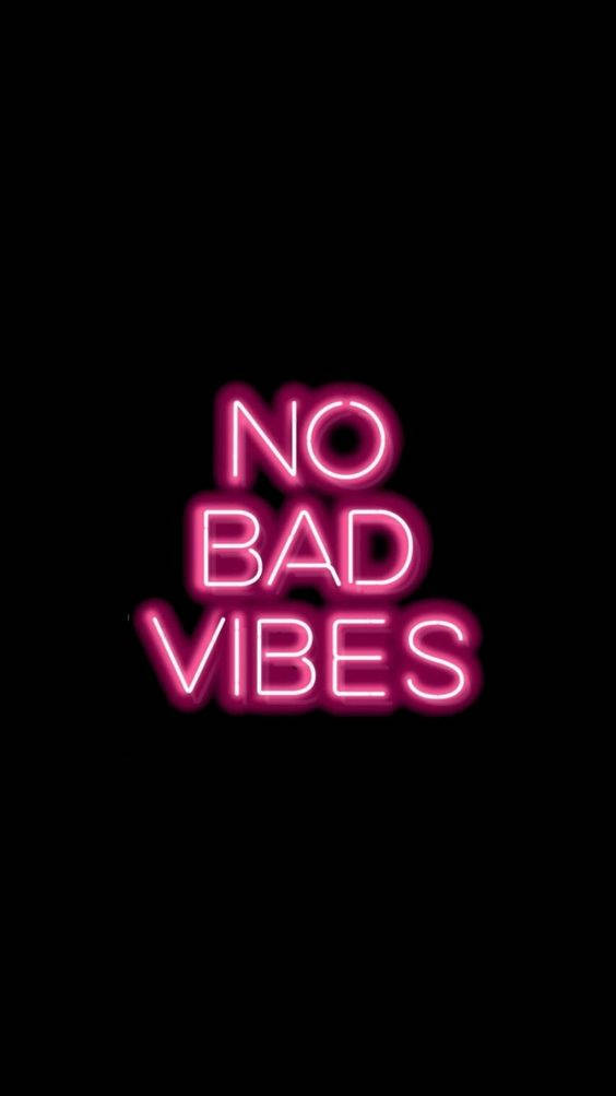 Vibes Pink Neon Aesthetic Wallpaper