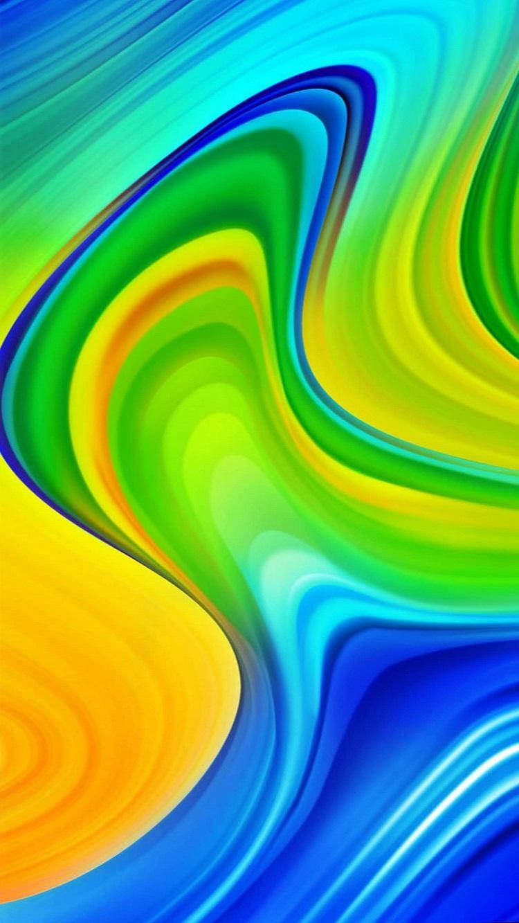 Vibrant And Dynamic Redmi 9 Wallpaper