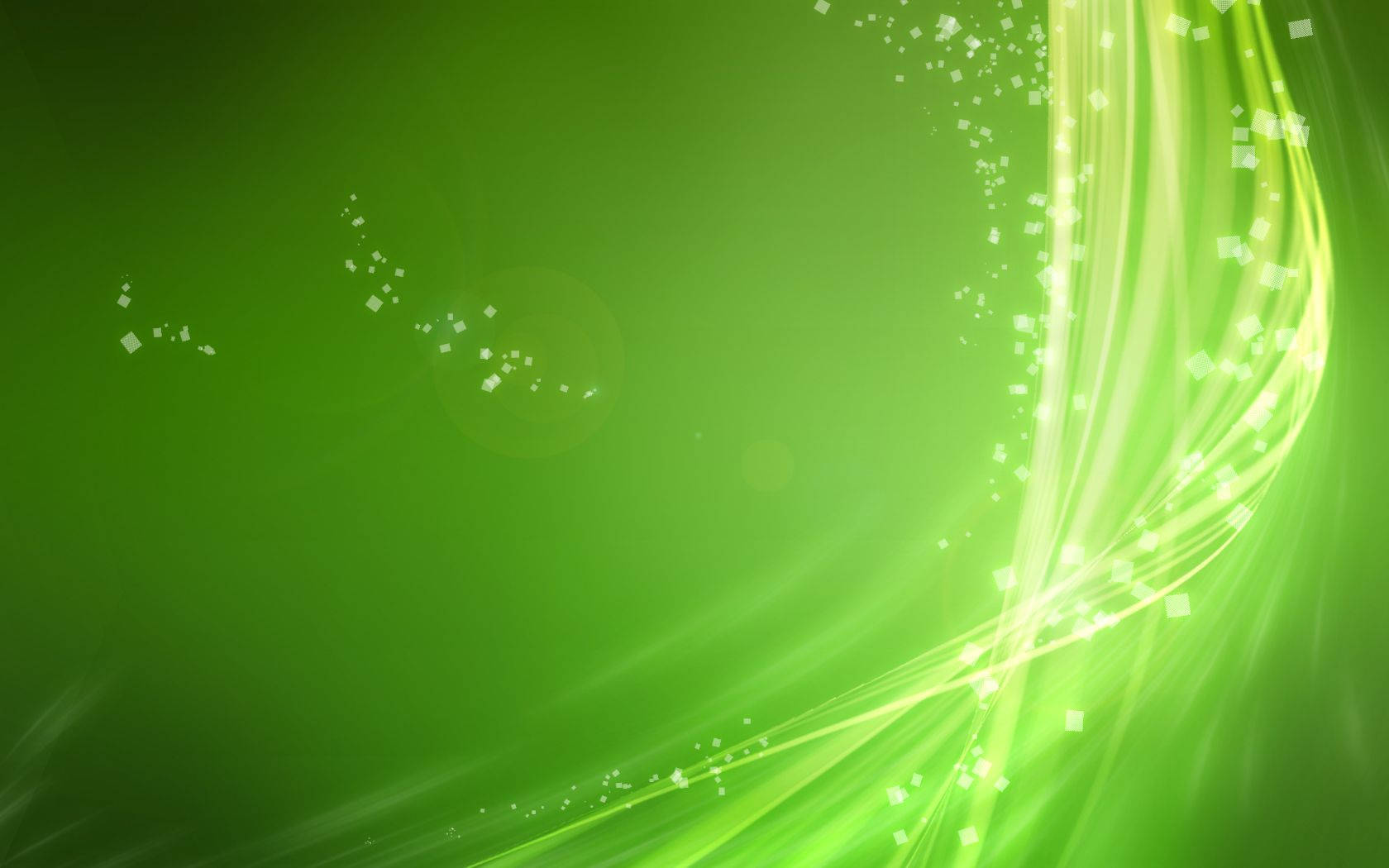 Vibrant Green Abstract Wallpaper