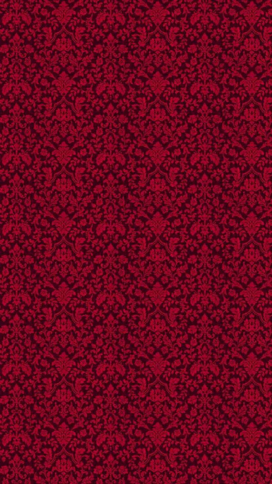 Vibrant Red Iphone X Exuding Power And Style Wallpaper