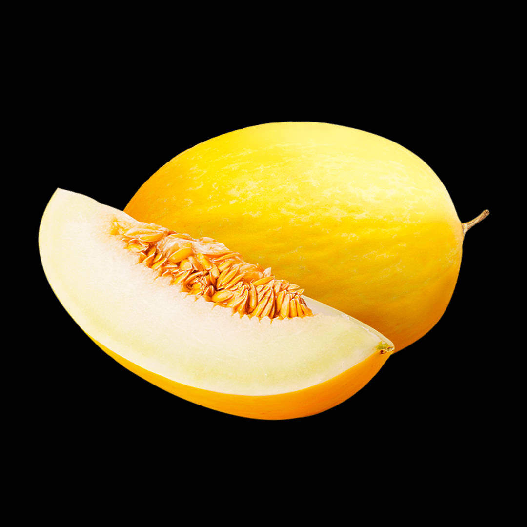 Vibrant Yellow Canary Melon Wallpaper