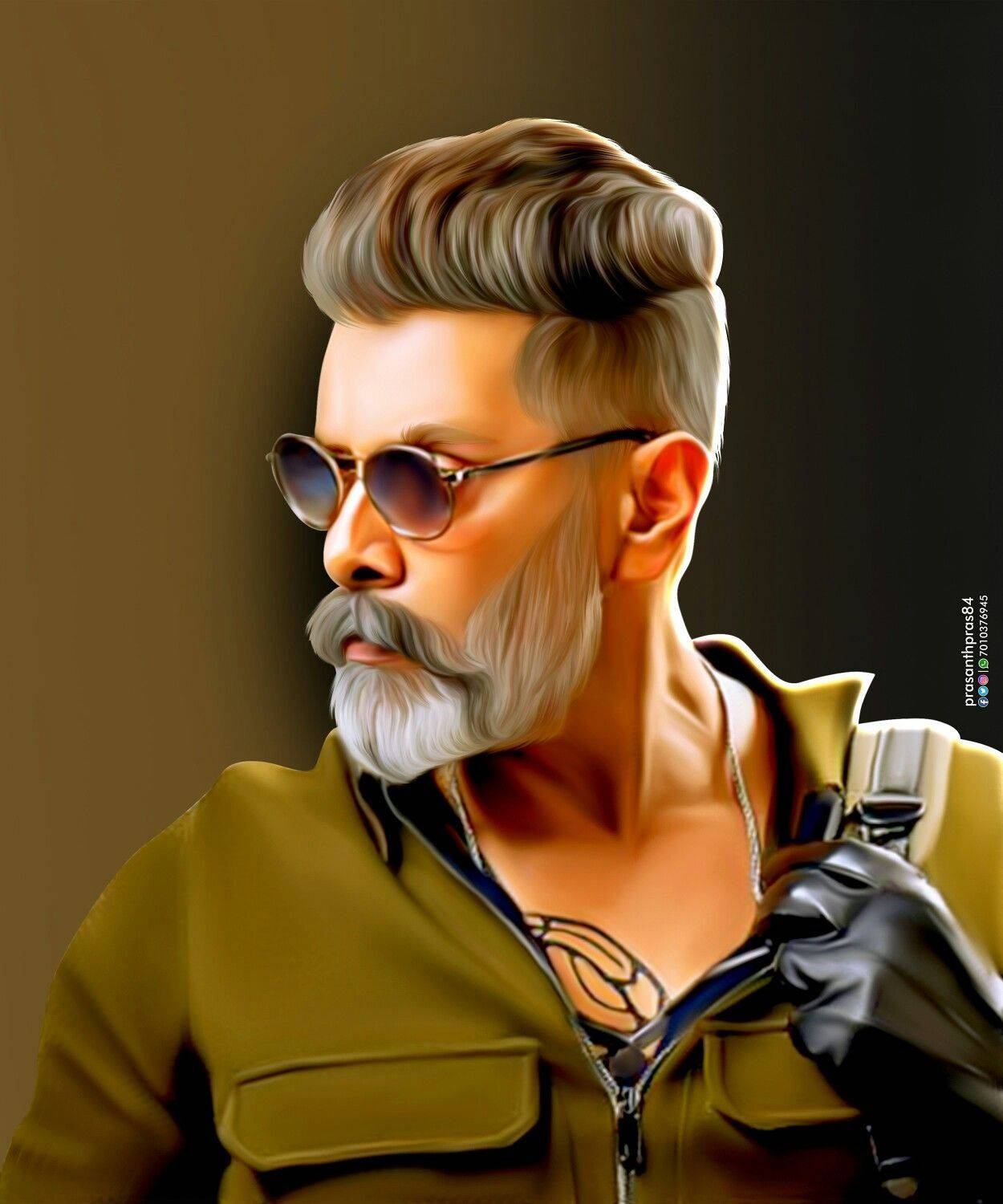 Vikram Police Artwork Wallpaper