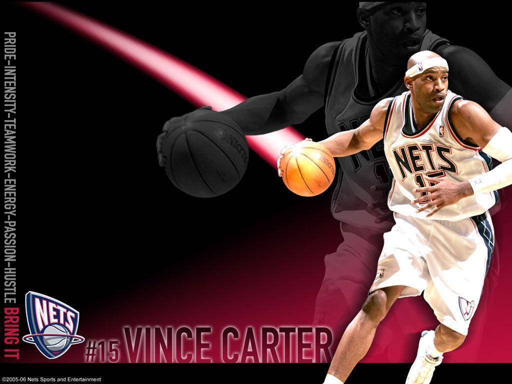 Vince Carter Dribbles Wallpaper