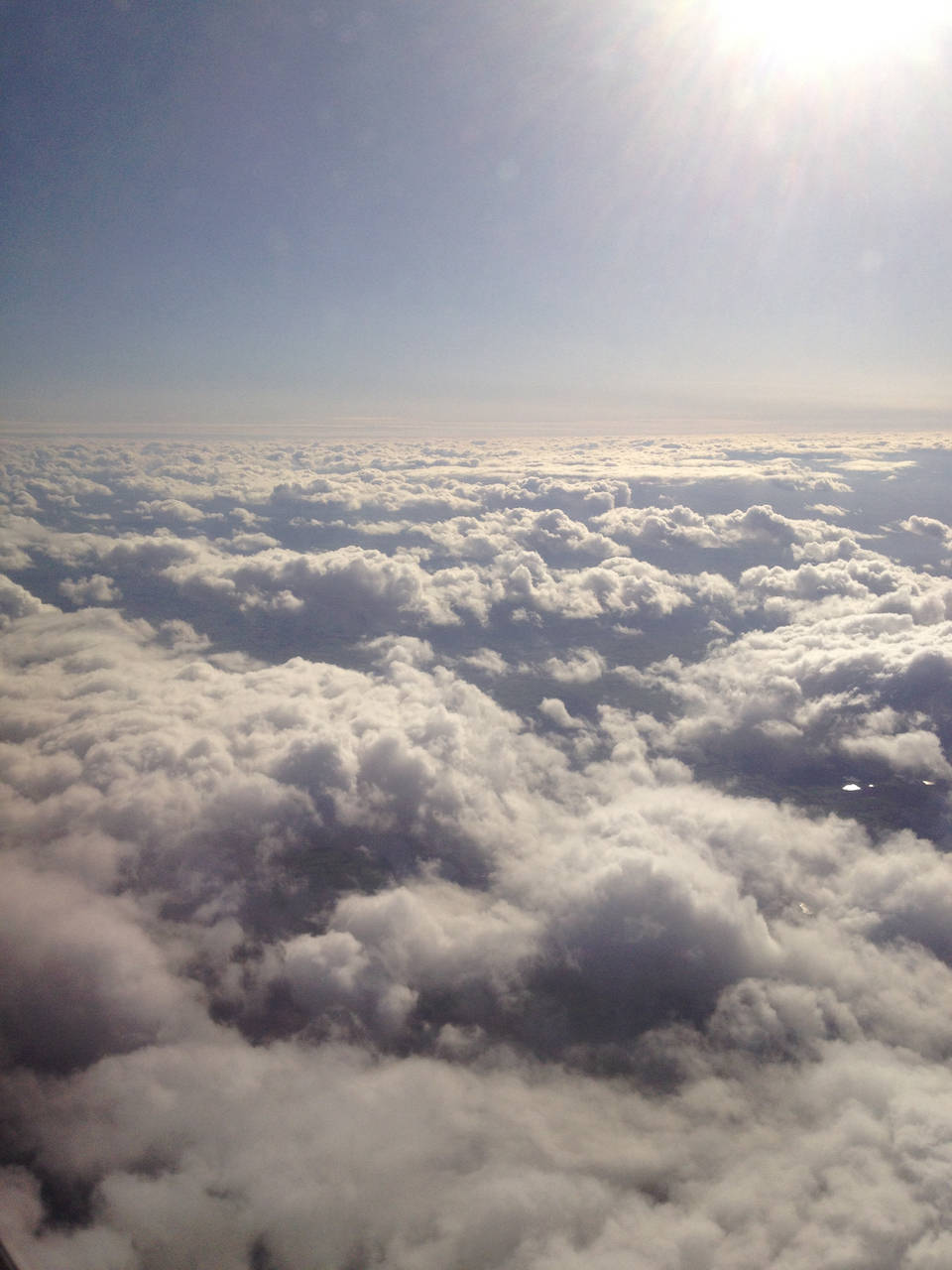 Vintage Aesthetic Clouds Portrait Wallpaper