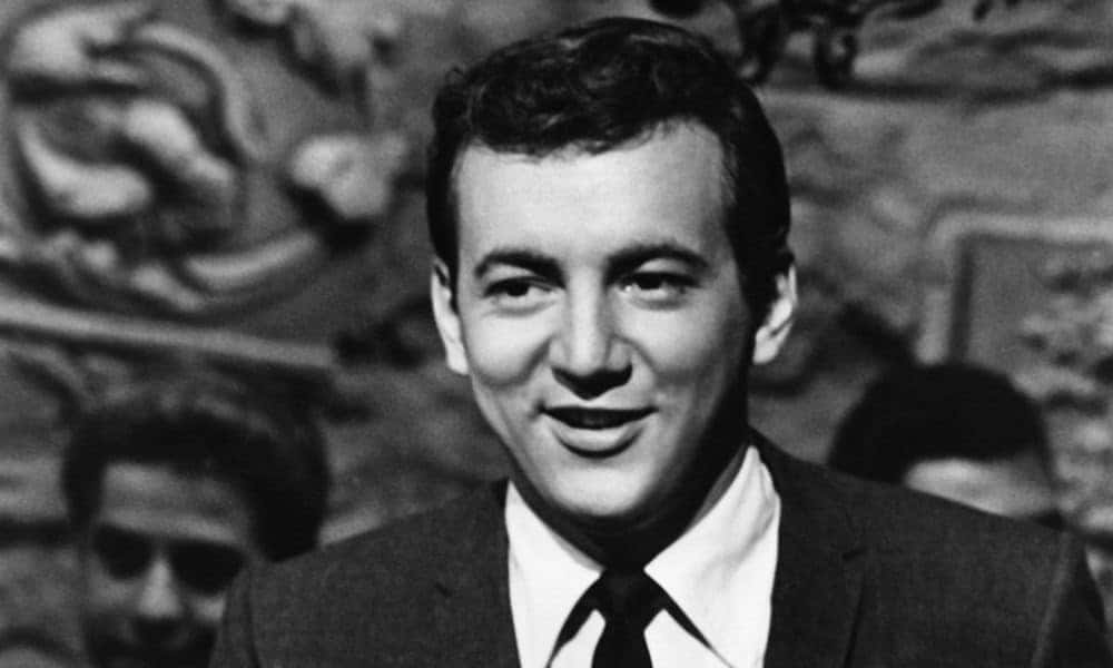 Vintage Bobby Darin Smiling Portrait Wallpaper