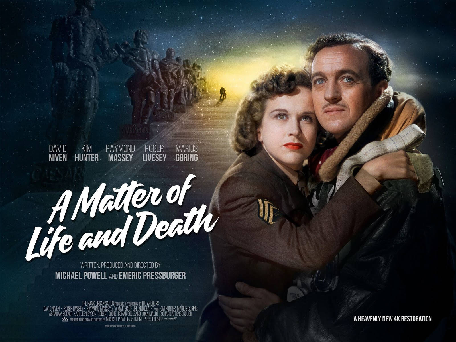 Vintage Film Star David Niven In 'a Matter Of Life And Death' Wallpaper