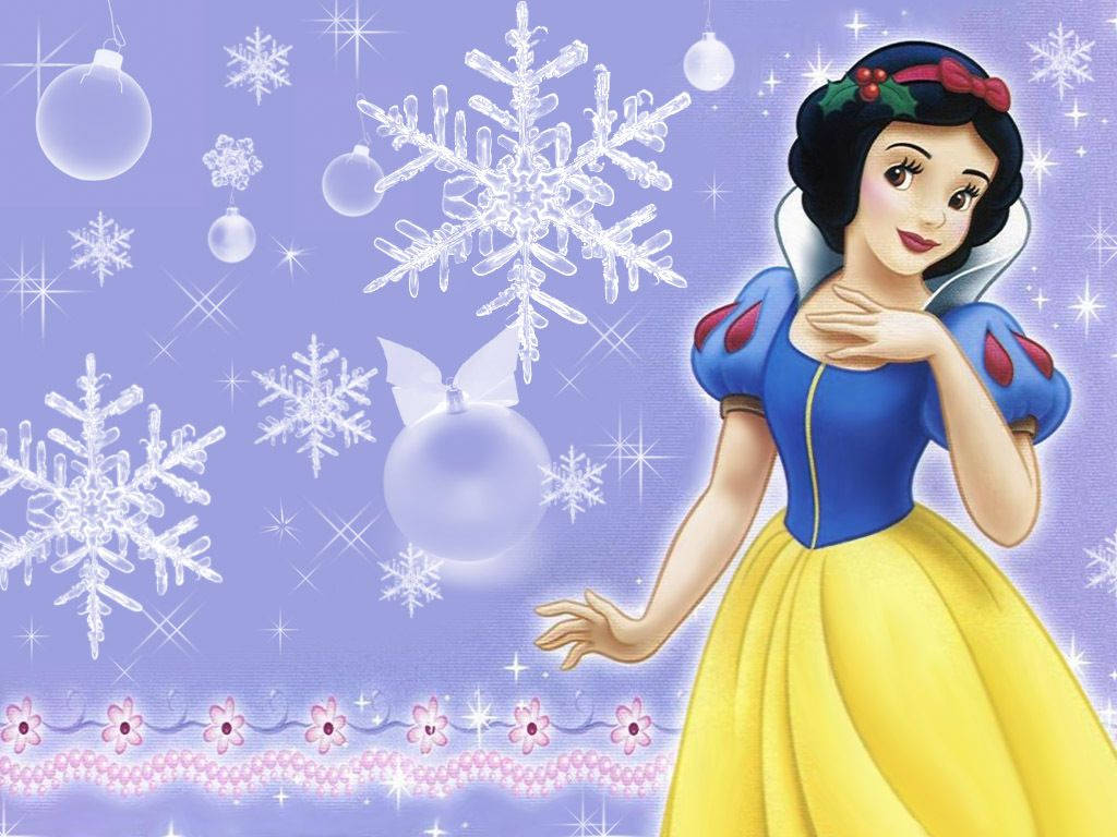 Violet Snow White Wallpaper