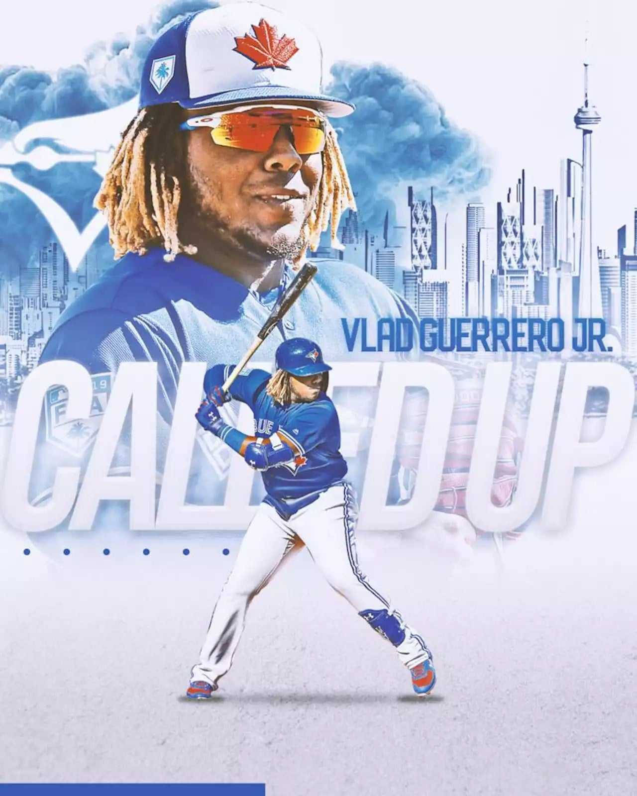 Vladimir Guerrero Jr Fan Art Wallpaper