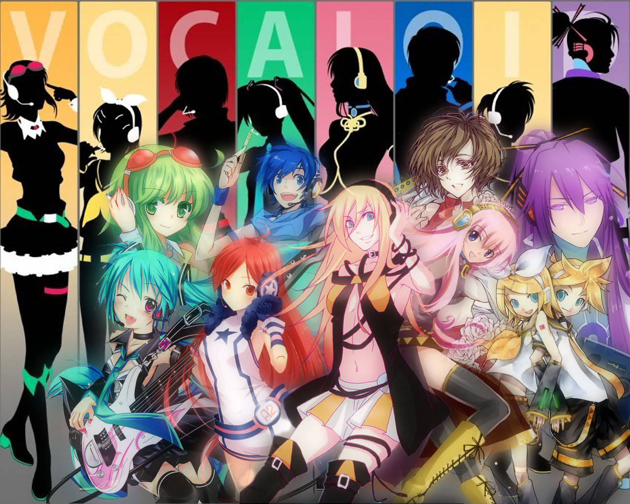 Vocaloid Cast Wallpaper