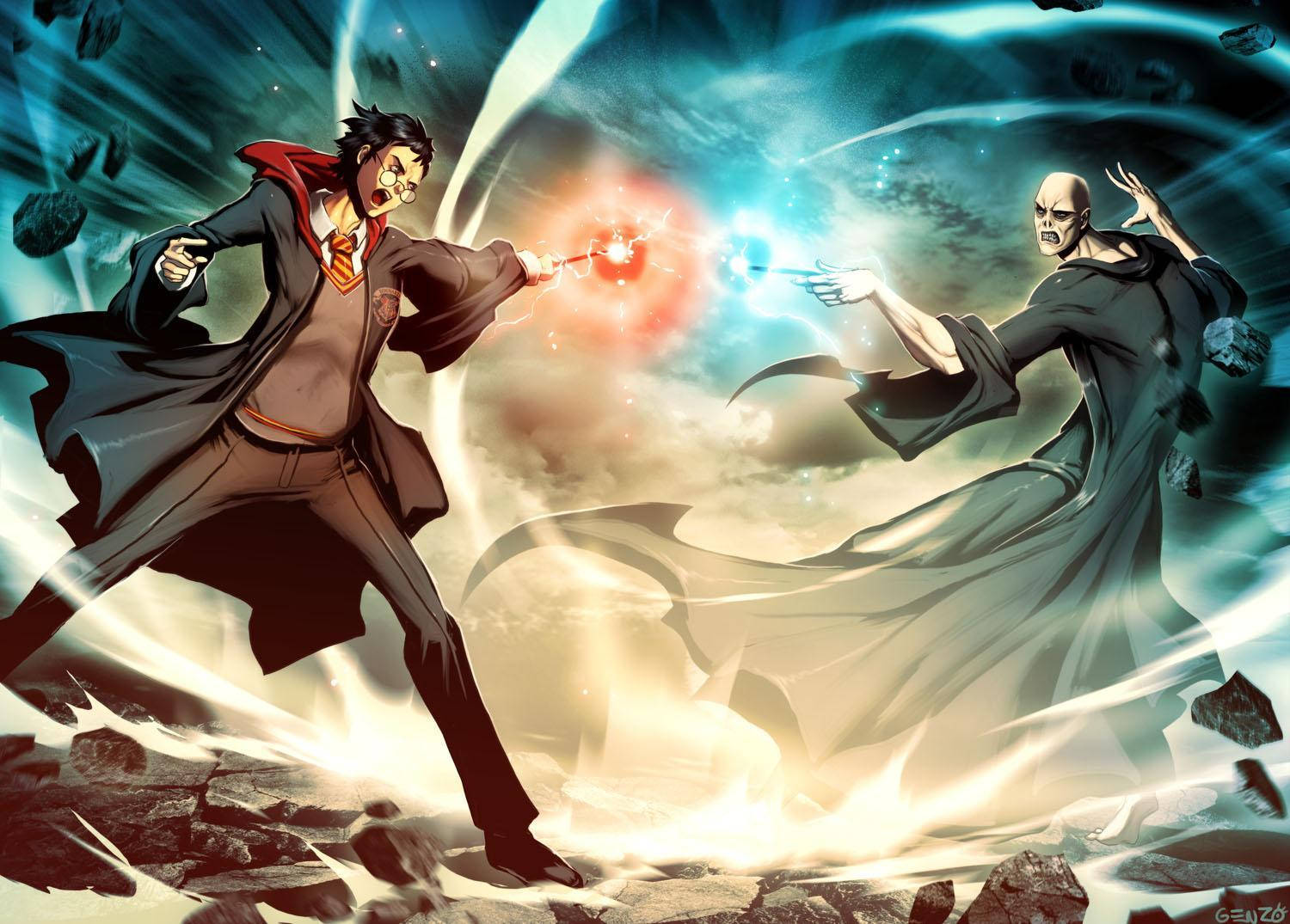 Voldemort Harry Potter Anime Wallpaper