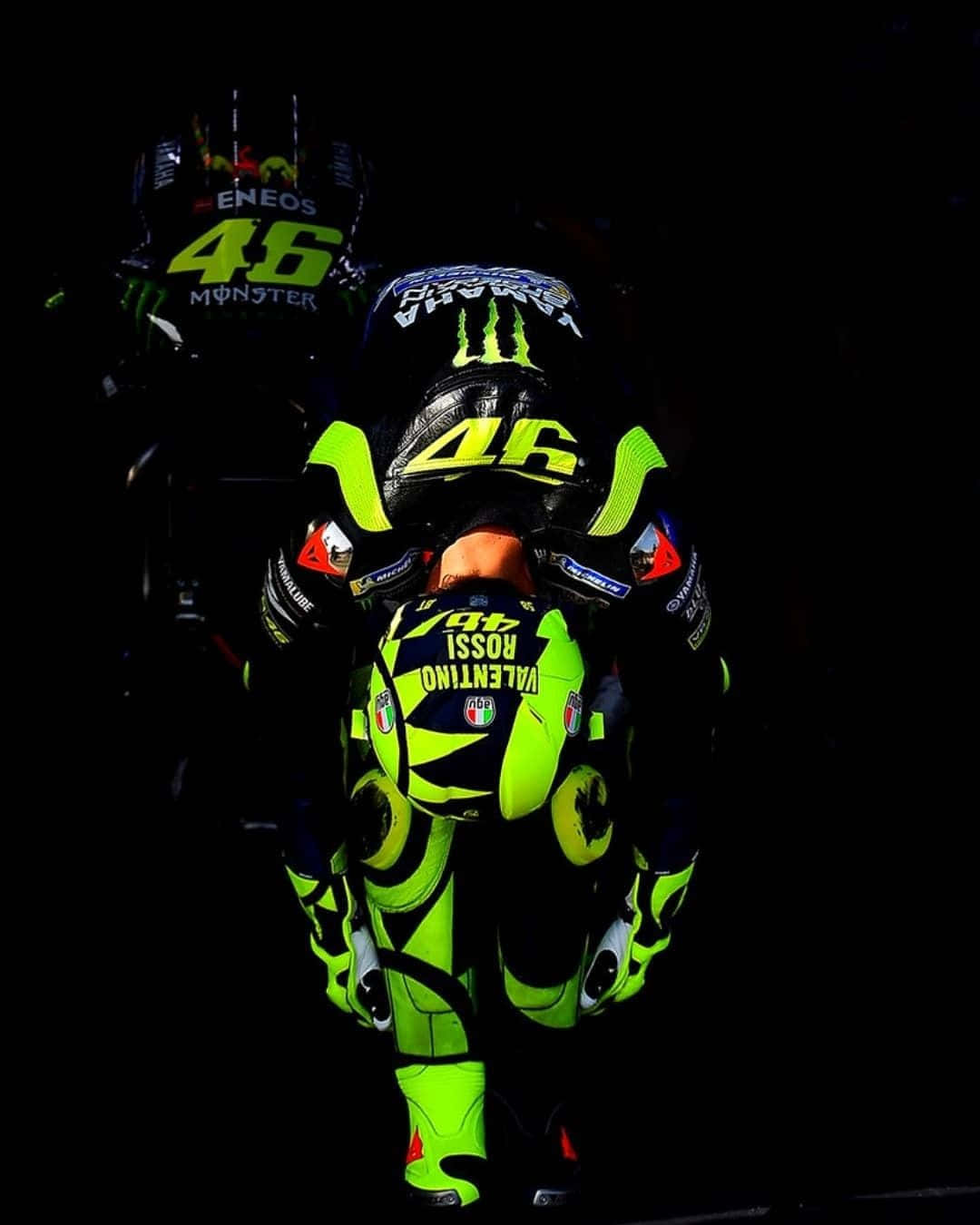 Vr46 Racing Star Valentino Rossi Wallpaper