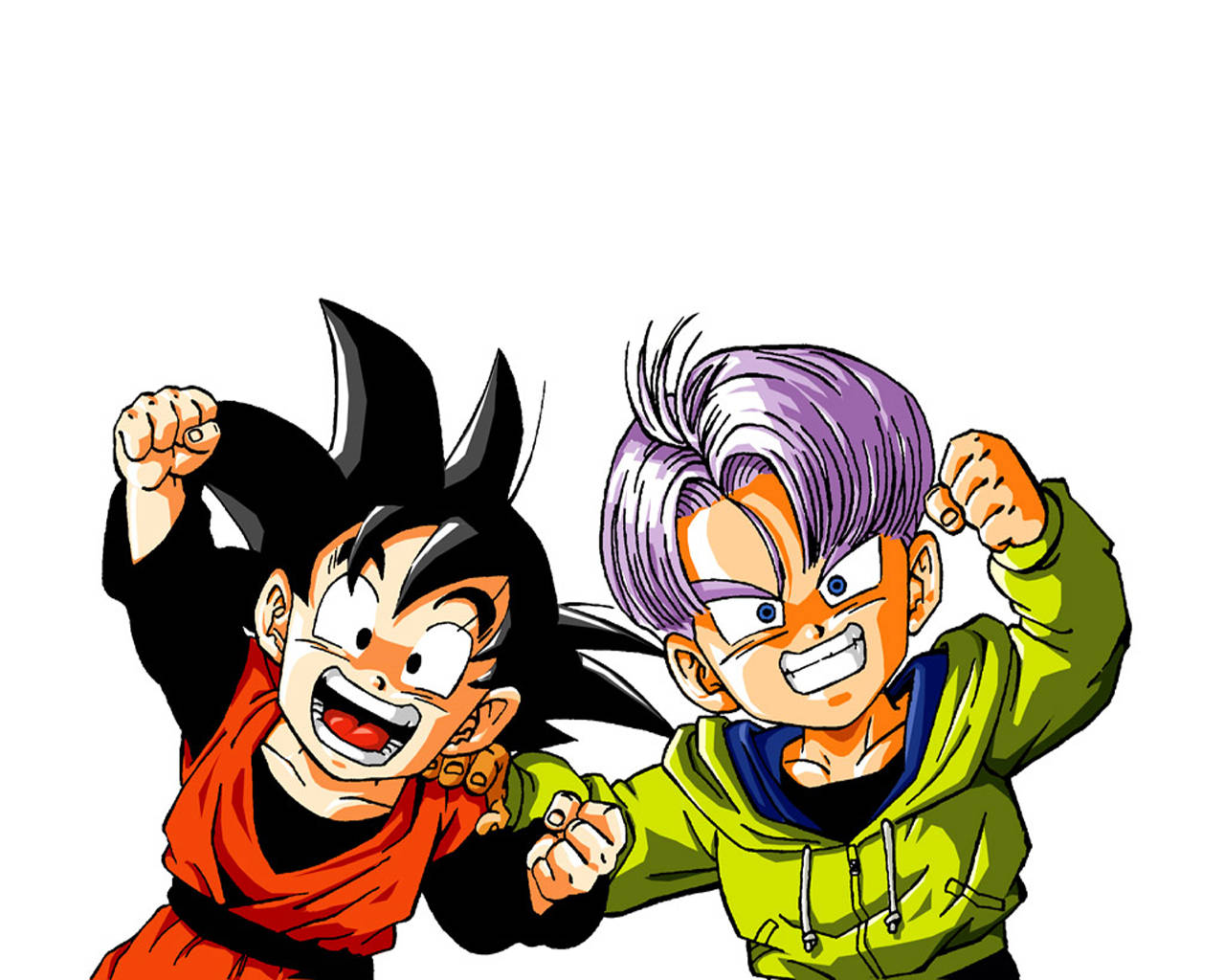 Wacky Goten And Trunks Wallpaper