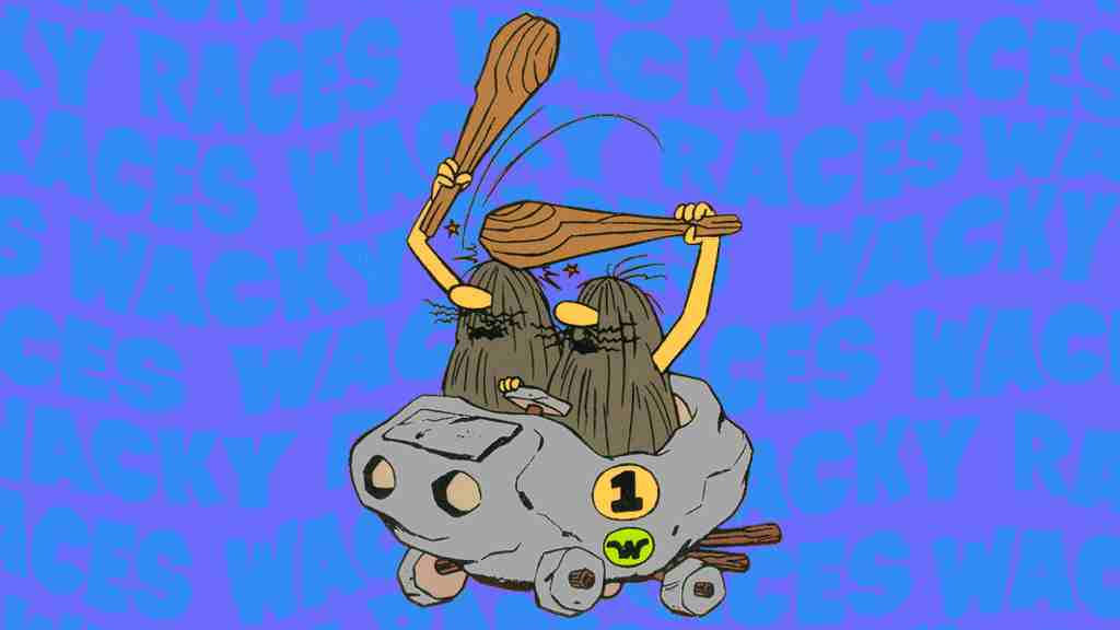 Wacky Races Rock Slag Wallpaper