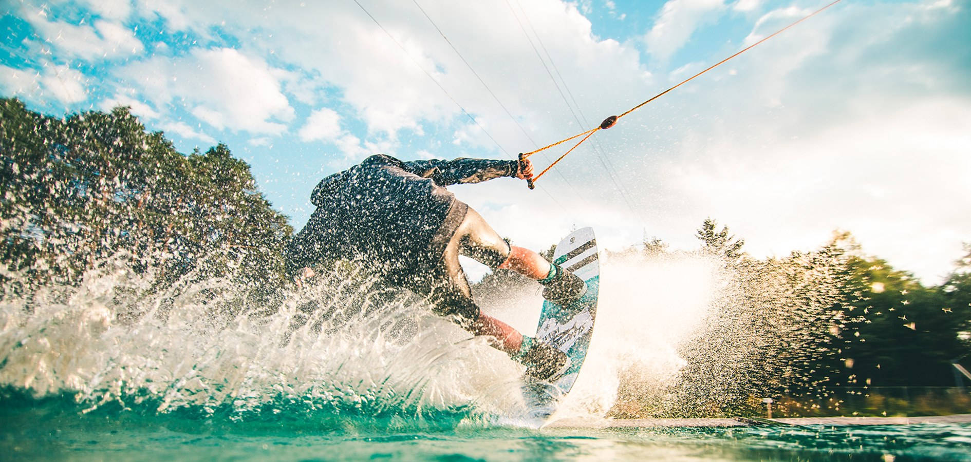 Wakeboarding Indy Grab Trick Wallpaper