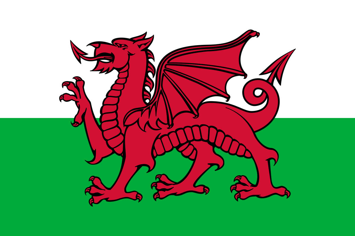 Wales National Football Team Country Flag Wallpaper