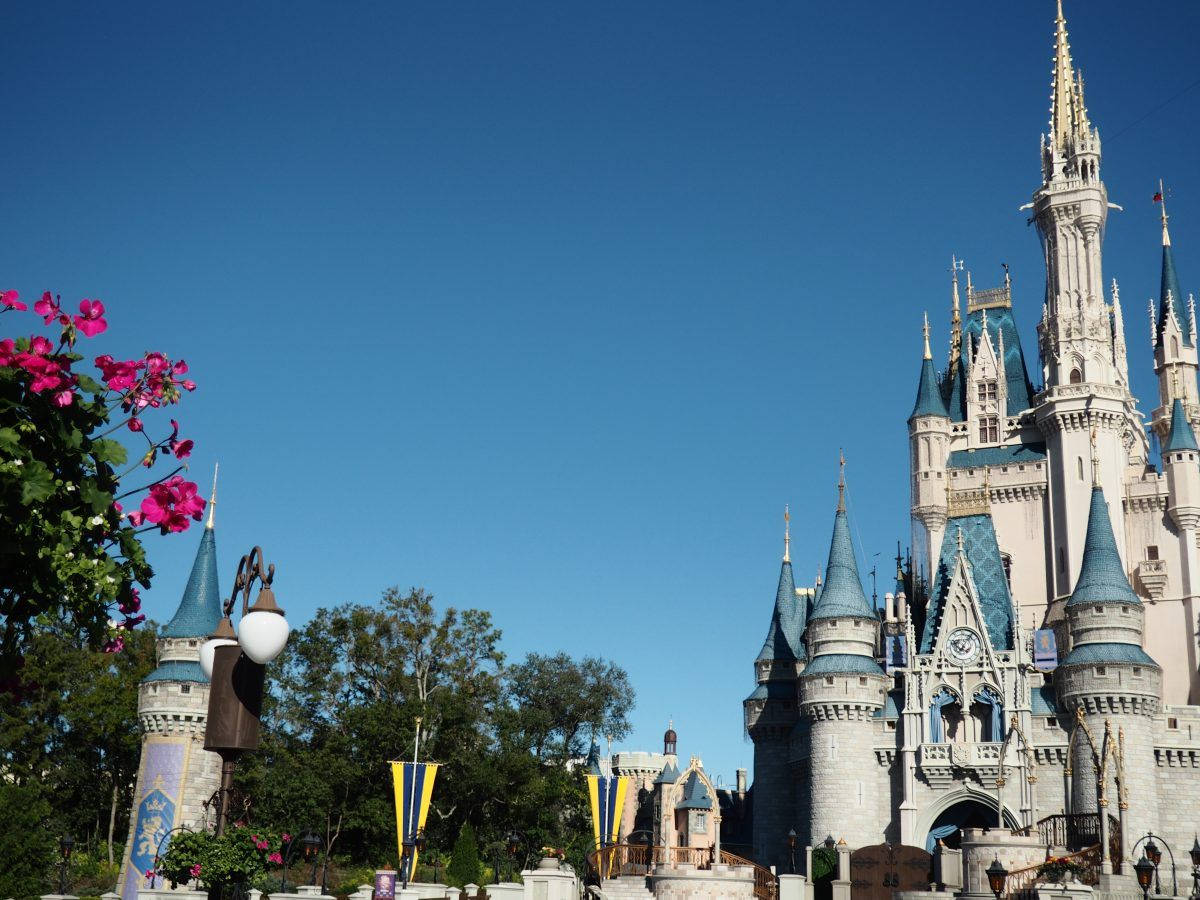 Walt Disney World Castle Facade Wallpaper