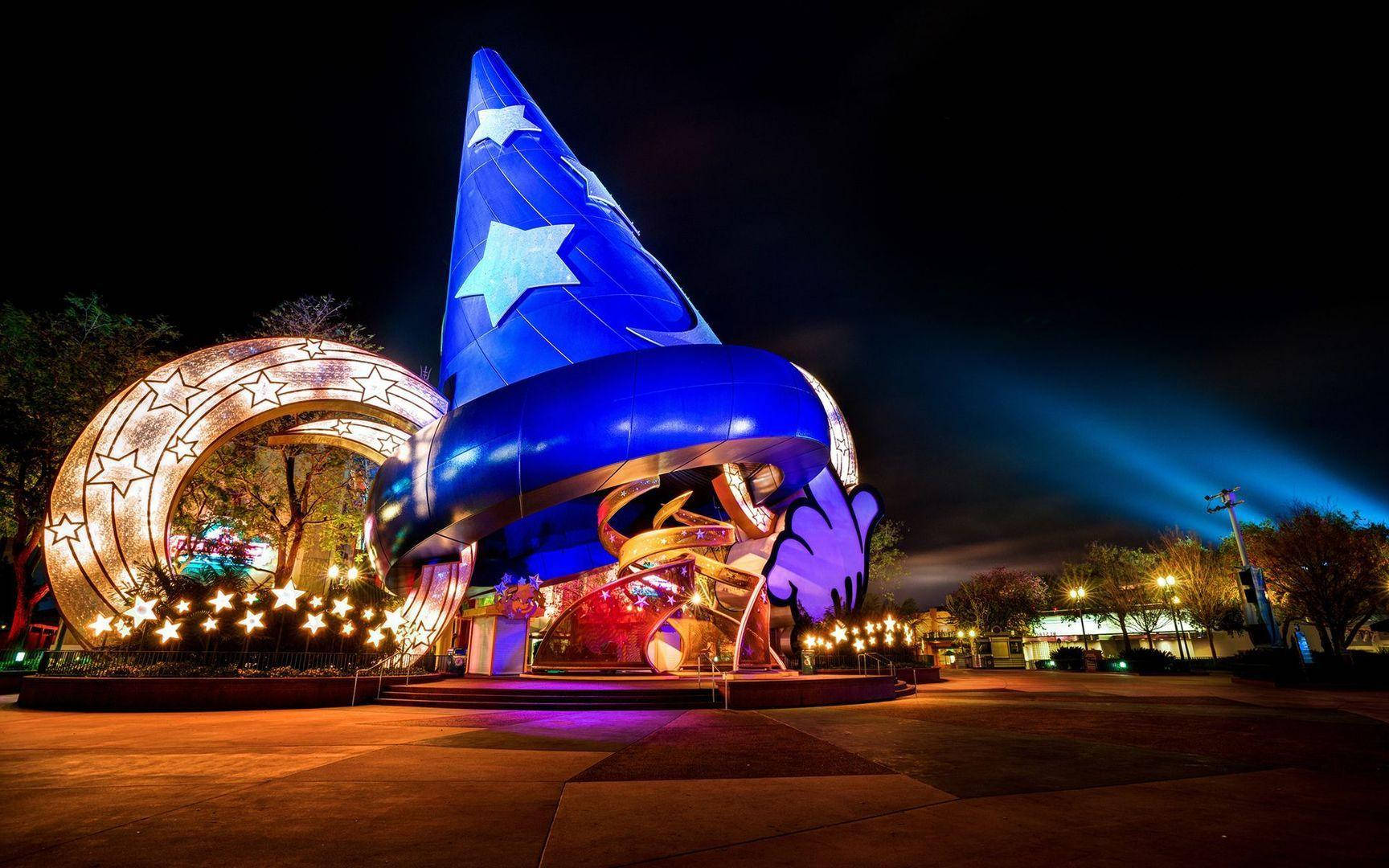 Walt Disney World Sorcerer's Hat Wallpaper