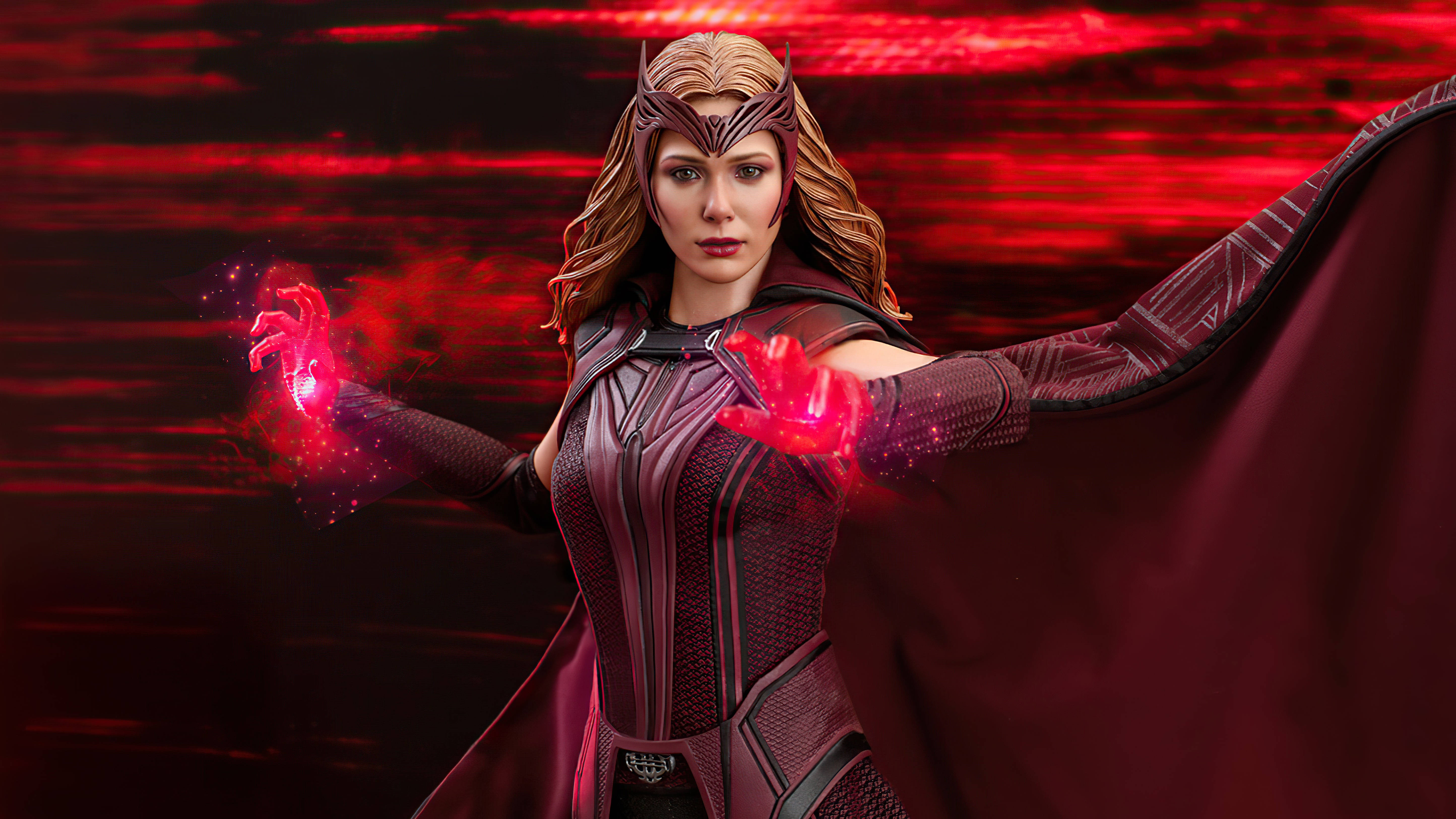 Wanda Avenger Hero 4k Wallpaper