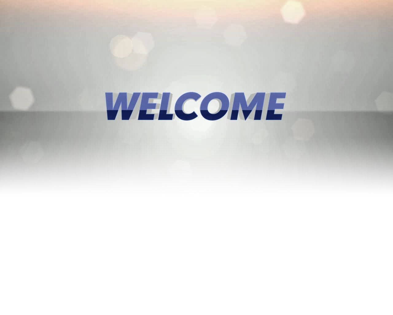 Warm Welcome On A Blue Duotone Background Wallpaper