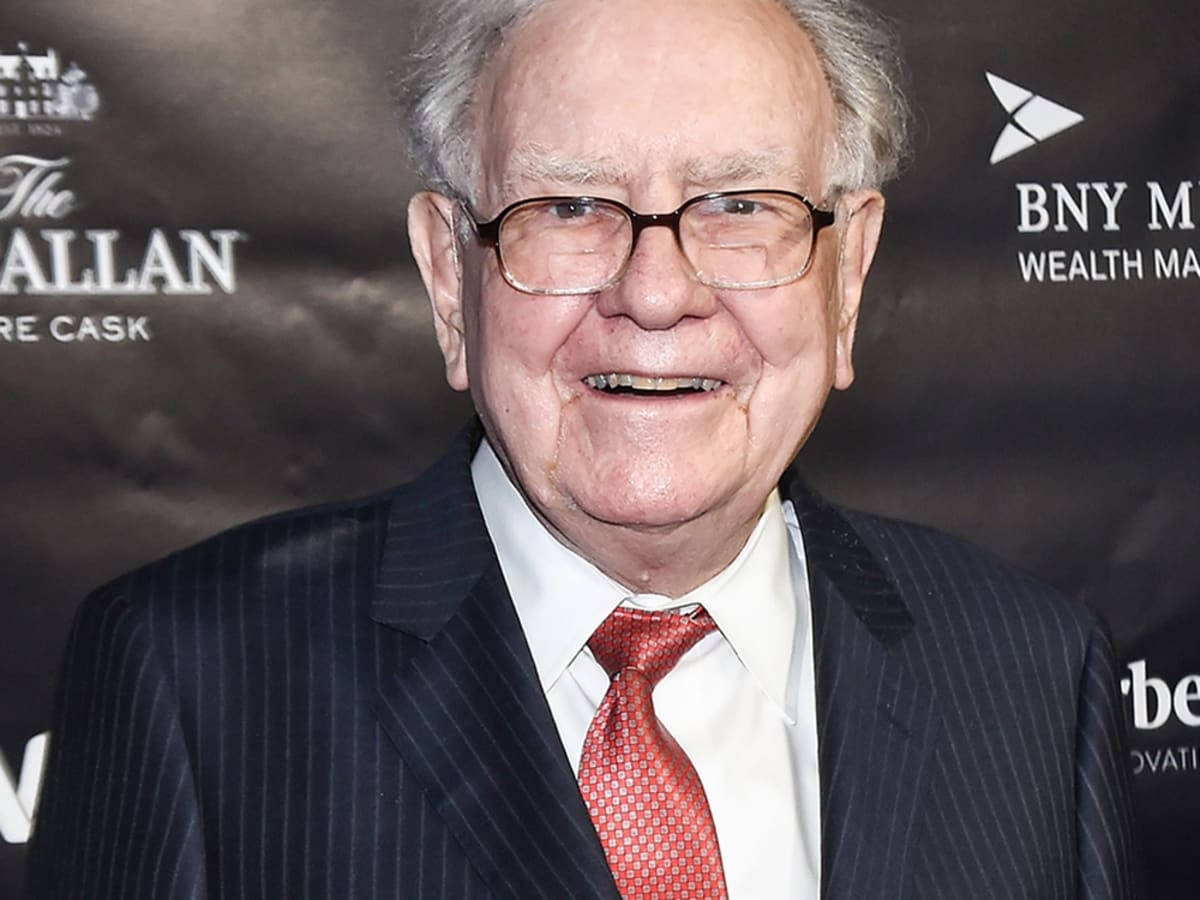 Warren Buffett At Bny Mellon Red Carpet Event Wallpaper