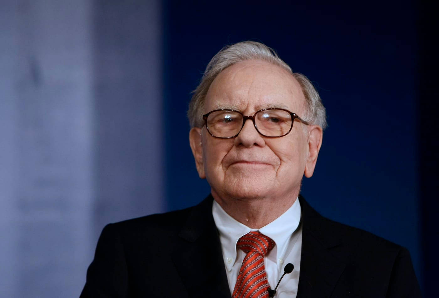 Warren Buffett Headshot Candid Photography Wallpaper