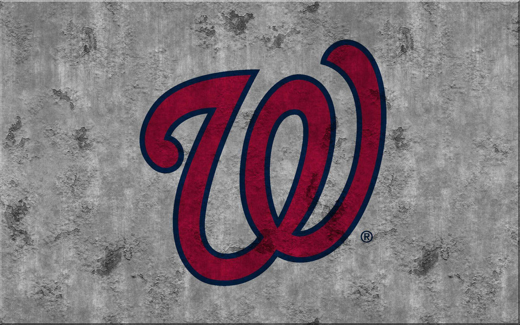 Washington Nationals Concrete Wallpaper