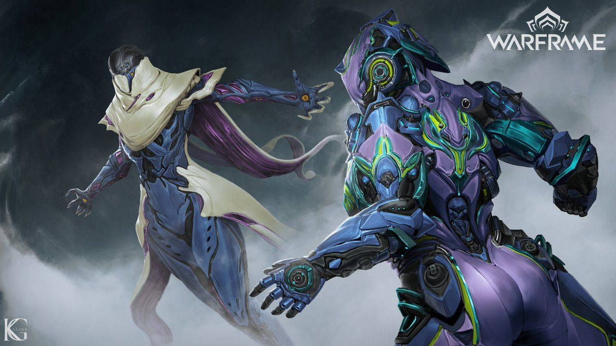 Watch Hildryn Take On The Enemy In Warframe Wallpaper