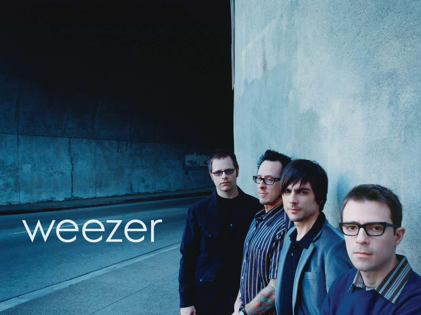 Weezer Band Promotional Photo Wallpaper