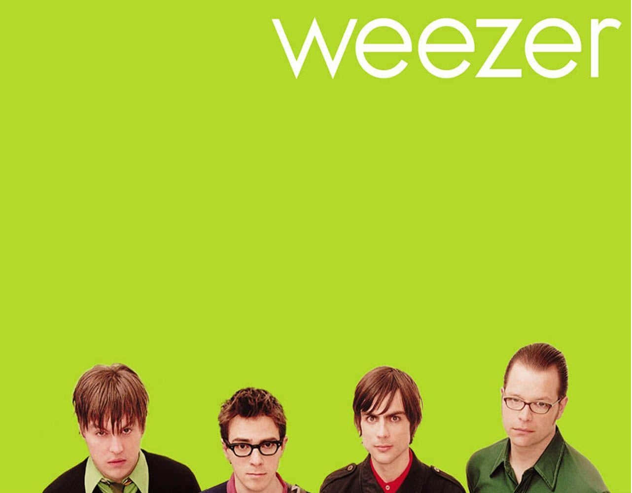 Weezer Green Album Cover Wallpaper