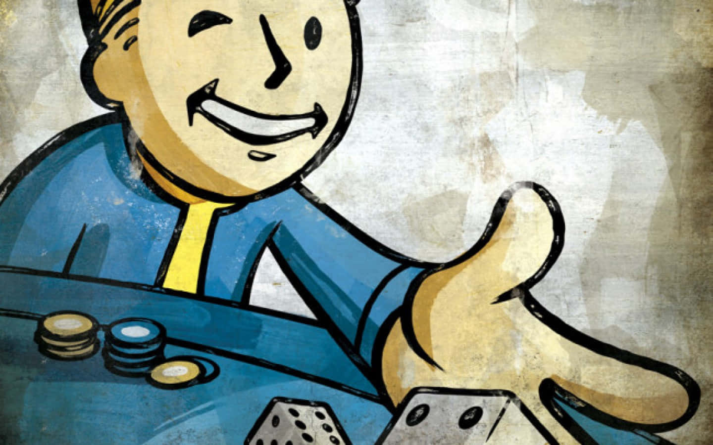 Welcome To The Vault - Take A Look At Vault Boy! Wallpaper