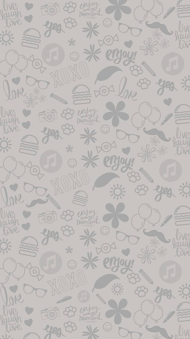 Whatsapp Chat Warm Gray Wallpaper