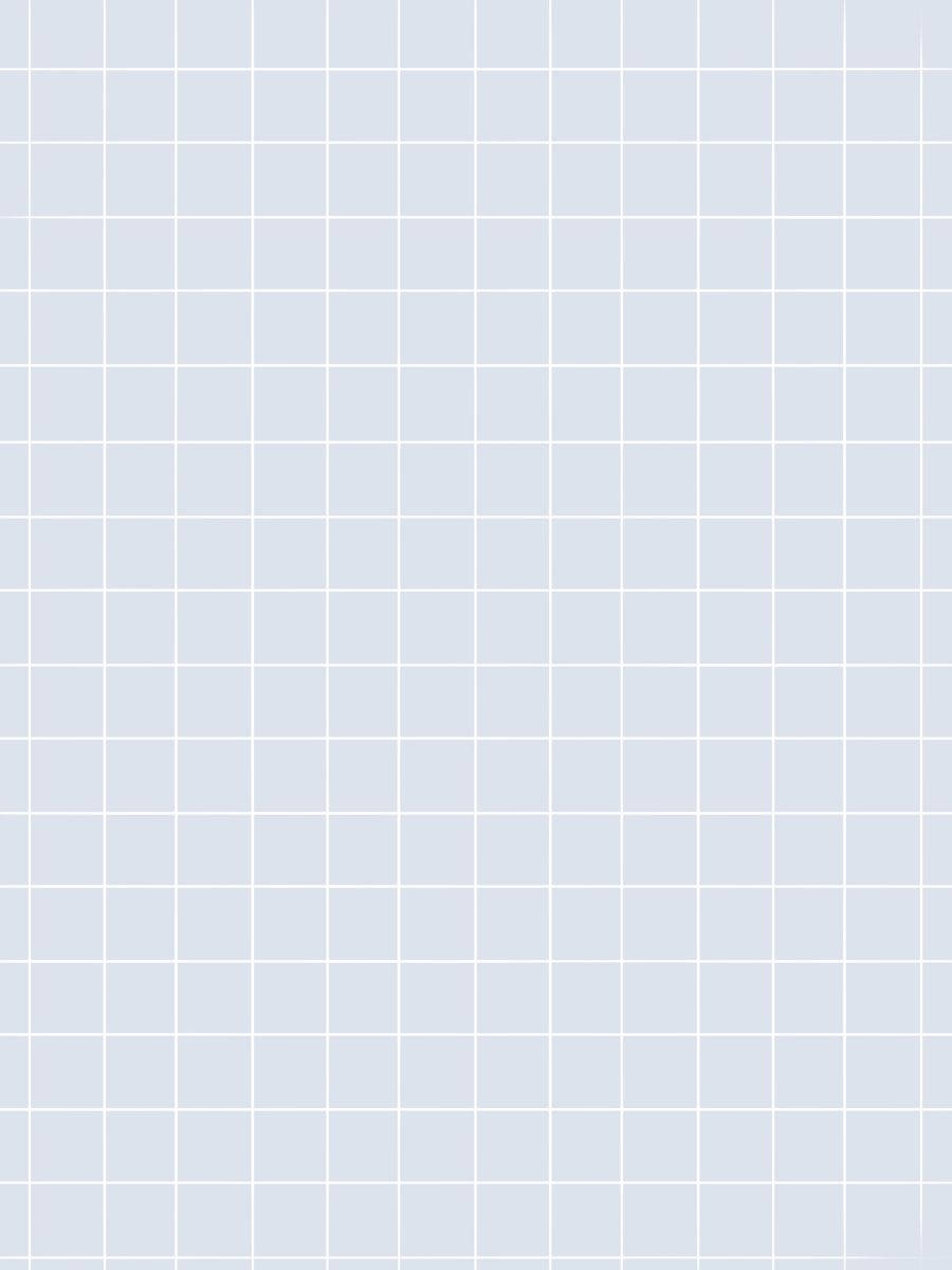 White Grid Aesthetic Portrait Wallpaper