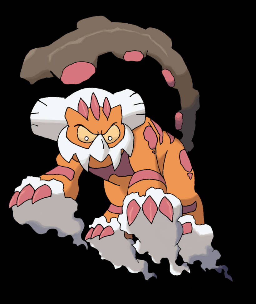 White Landorus Hovering Wallpaper