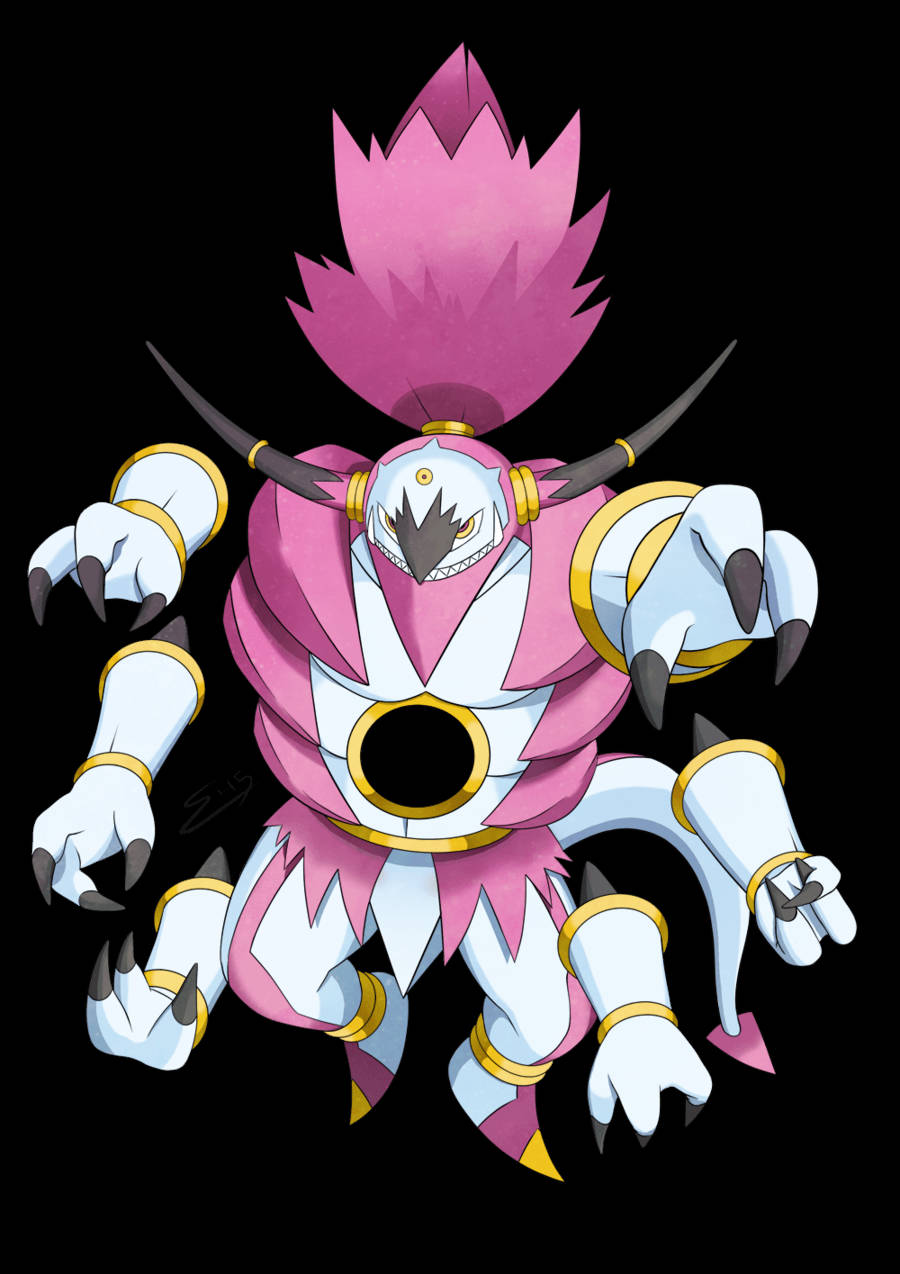 White Unbound Hoopa Wallpaper