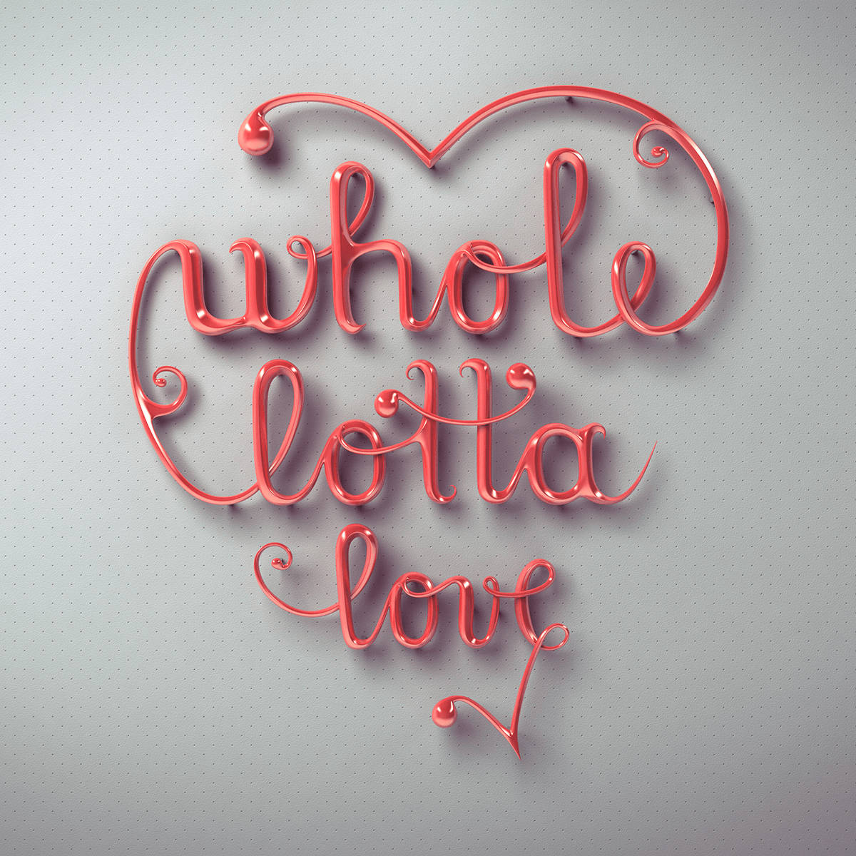 Whole Lotta Red Love Wallpaper