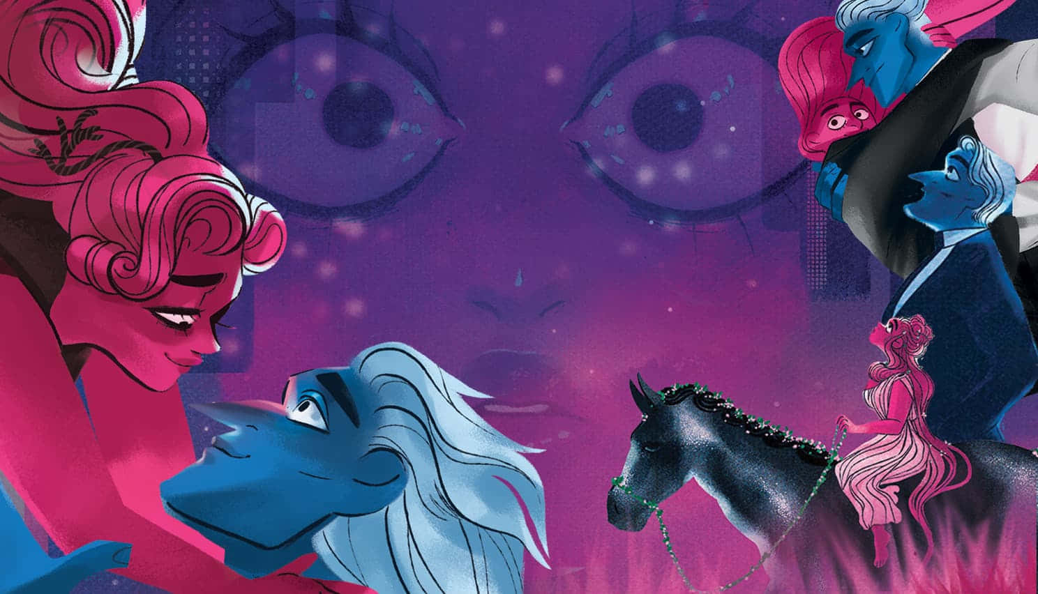 Wicked Love With Mysterious Lore Olympus Webtoon Wallpaper