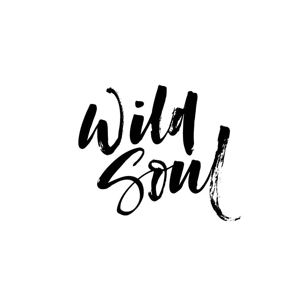 Wild Soul Plain White Wallpaper