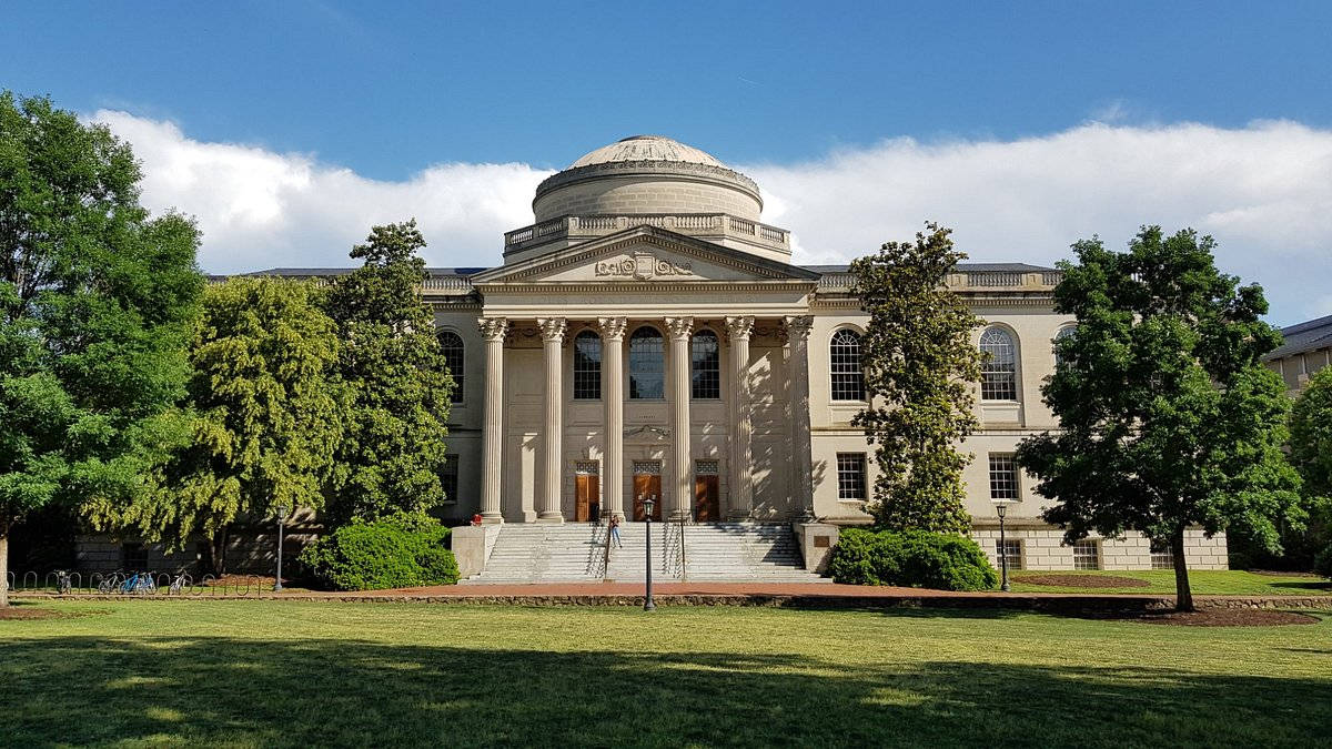 Wilson Library At University Of North Carolina Wallpaper