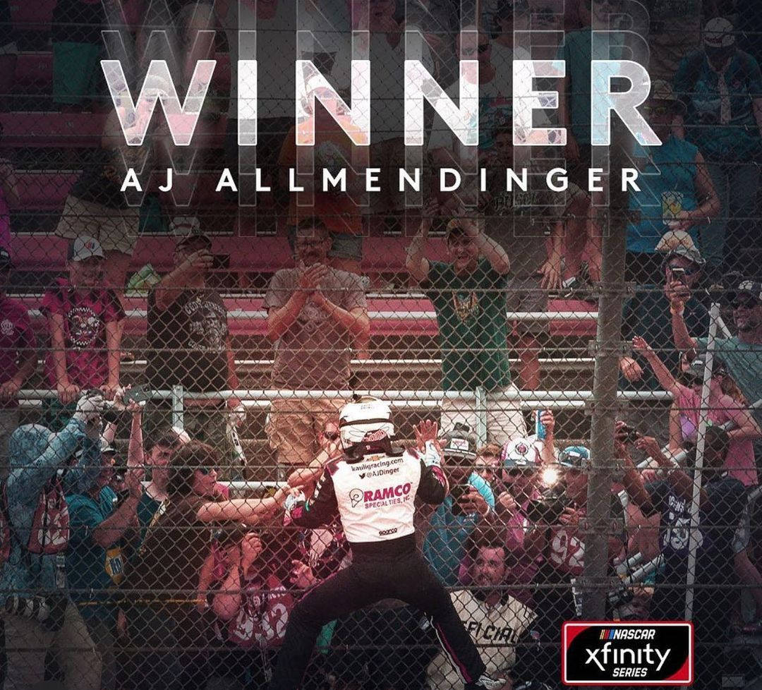 Winner Aj Allmendinger Wallpaper