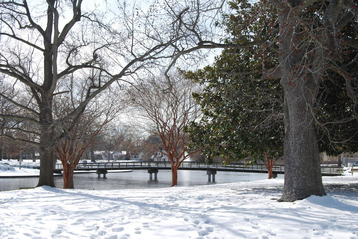 Winter In Chesapeake Wallpaper