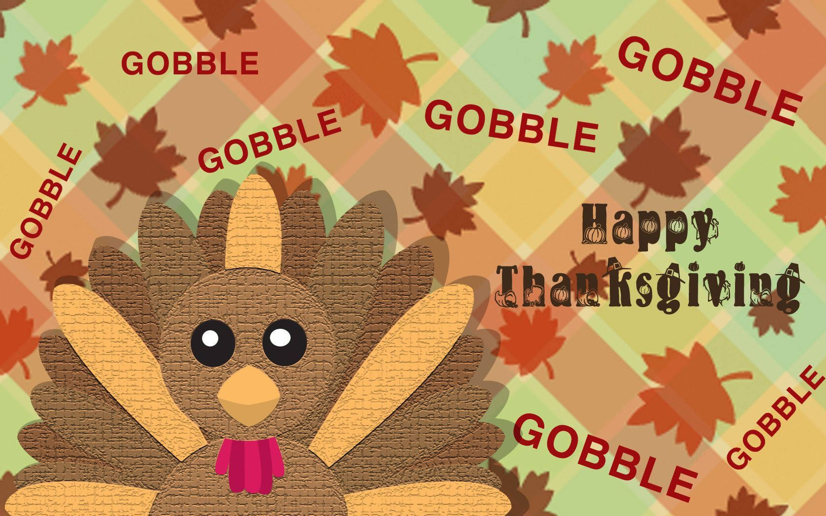 Wishing You A Happy Thanksgiving In Turkey Wallpaper