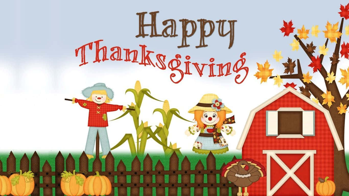 Wishing You And Your Family A Wonderful And Happy Thanksgiving Wallpaper