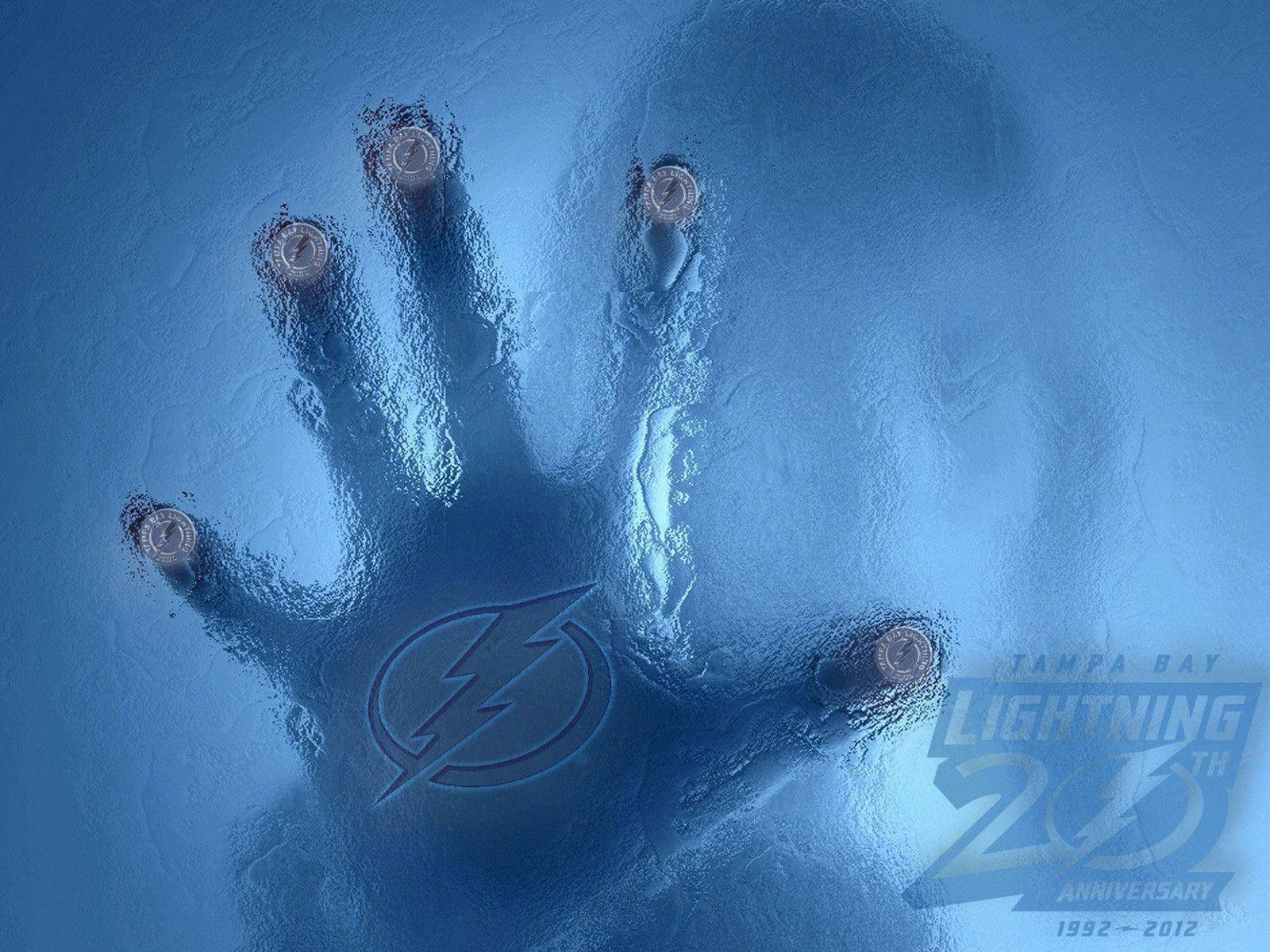 Woman's Hand Tampa Bay Lightning Wallpaper