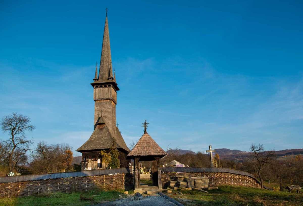 Wooden Churches Romania Wallpaper