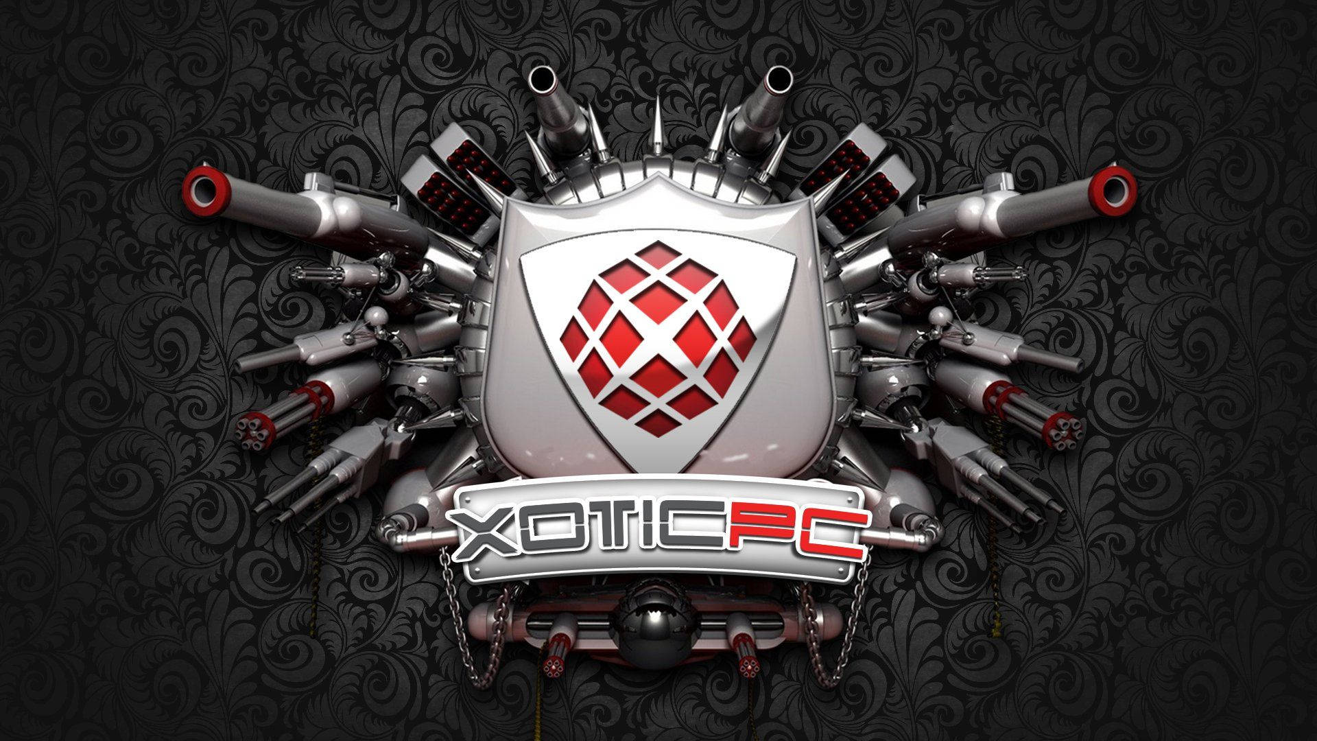 Xotic Pc Gaming Laptop Logo 3d Wallpaper